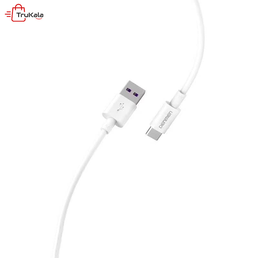 Denmen-Charger-and-Data-Cable-D12T-type-C-1 کابل شارژر تایپ سی دنمن مدل D12T