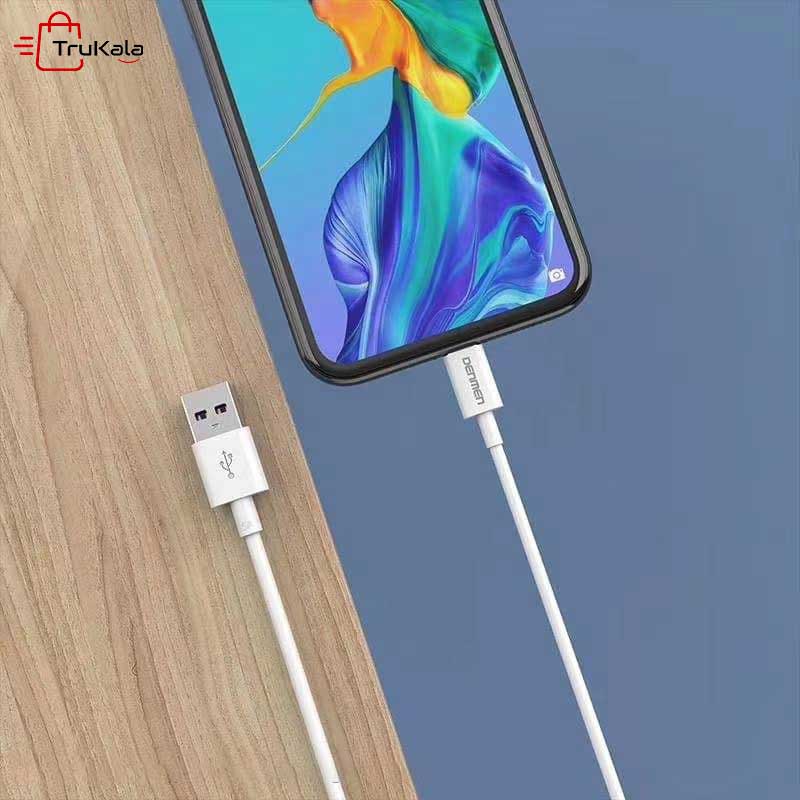 کابل شارژر تایپ سی دنمن مدل D12T