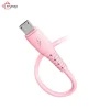 کابل شارژر سیلیکونی رنگی میکرو دنمن مدل D07V