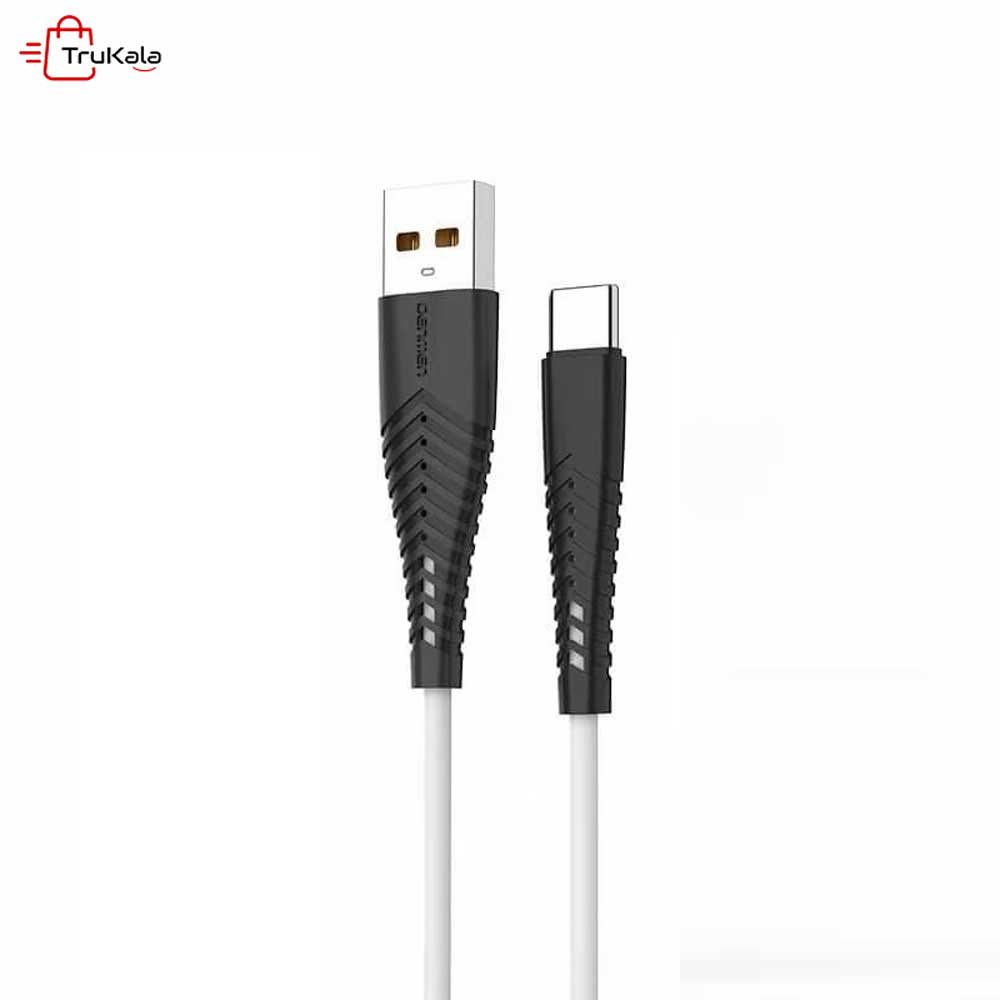 Denmen-Charger-and-Data-Silicone-Cable-D19V-micro-USB-1 کابل شارژر سیلیکونی میکرو دنمن مدل D19V