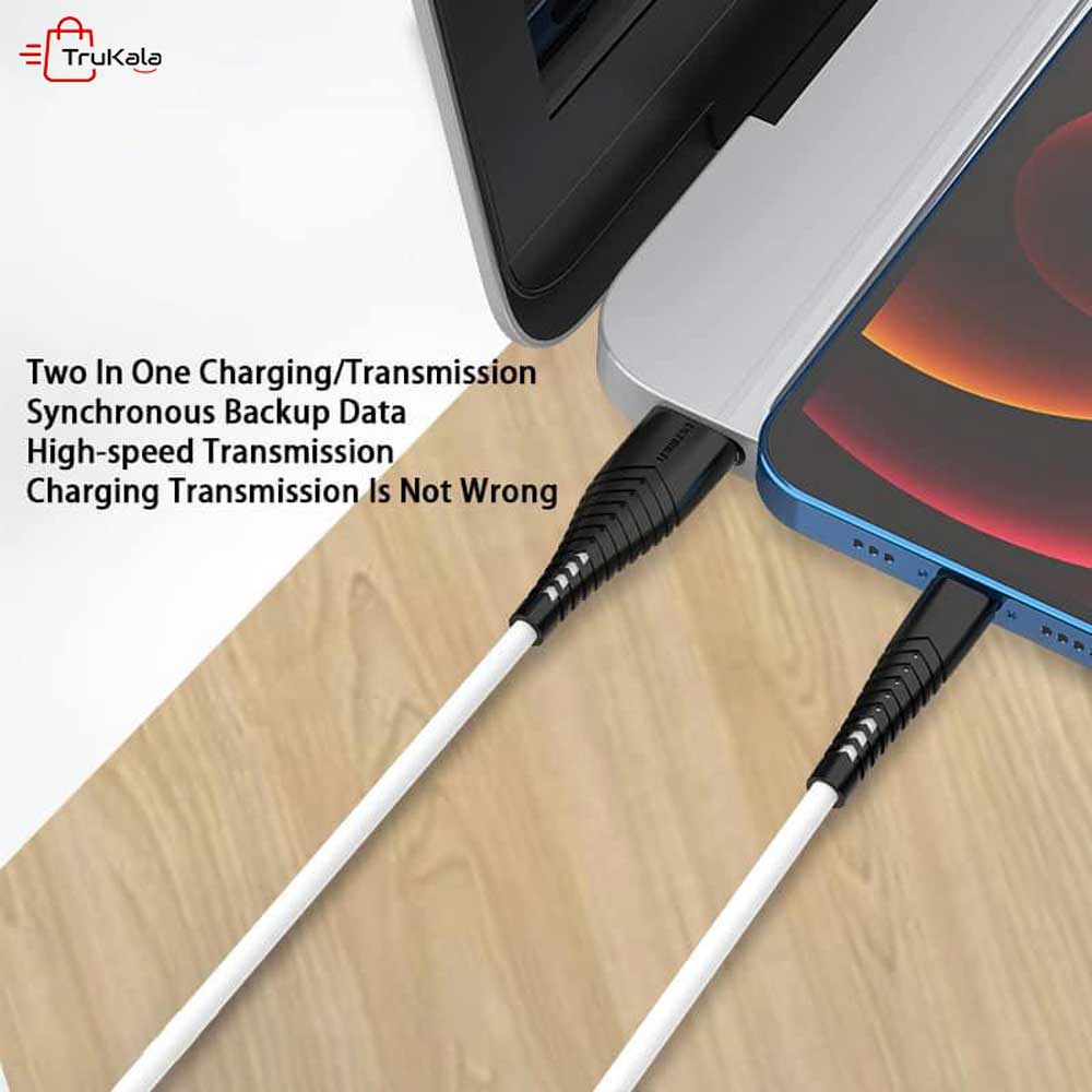 کابل شارژر سیلیکونی میکرو دنمن مدل D19V