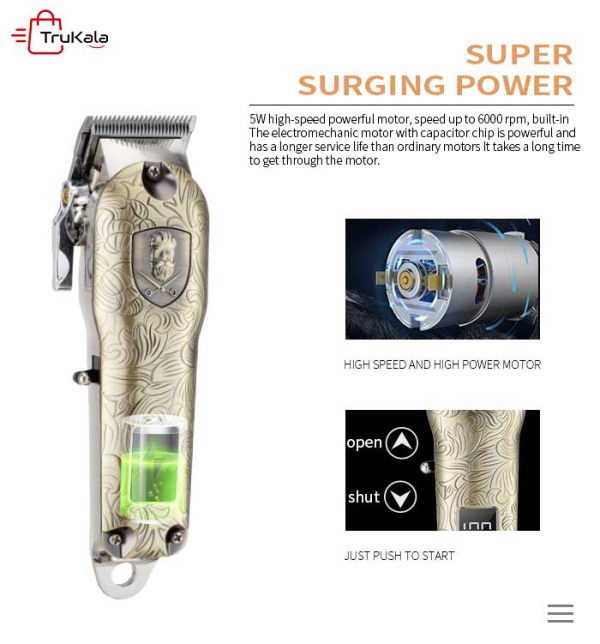 ماشین اصلاح سر و صورت حرفه ای Kemei مدل KM-2029