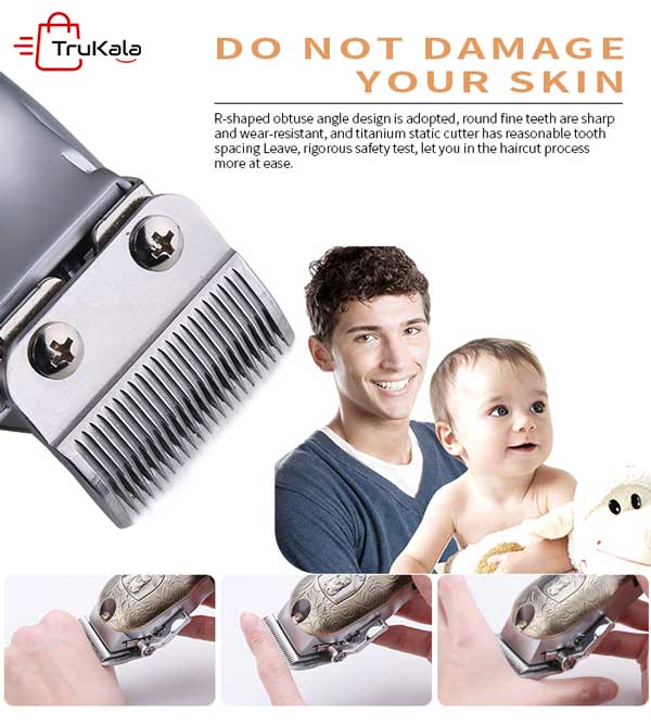 ماشین اصلاح سر و صورت حرفه ای Kemei مدل KM-2029