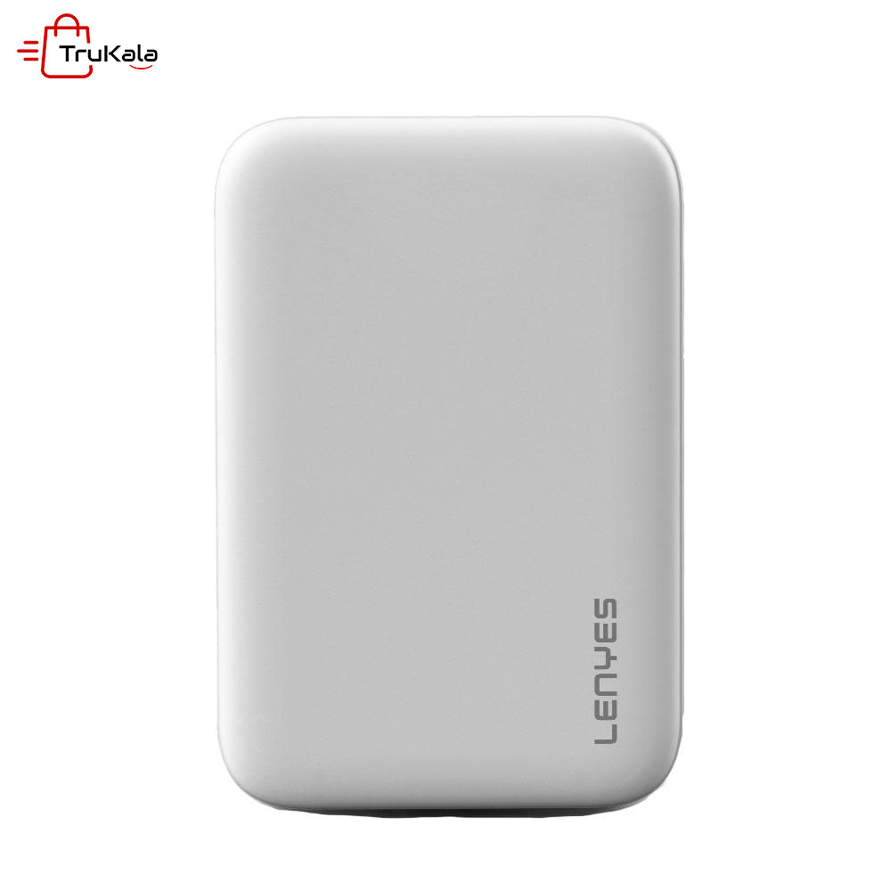 LENYES-Power-Bank-10000-MAH-S1009-1 پاور بانک لنیس 10000 میلی آمپر مدل S1009