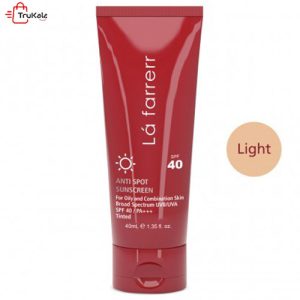 کرم ضد آفتاب مخصوص پوست های چرب و مستعد آکنه لافارر