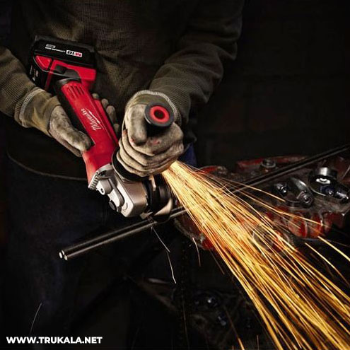 مینی فرز شارژی میلواکی مدل M18 CAG125X-502X