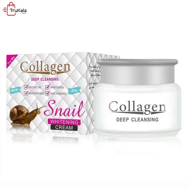 Snail-collagen-lightening-face-cream کرم کلاژن ساز صورت حلزون