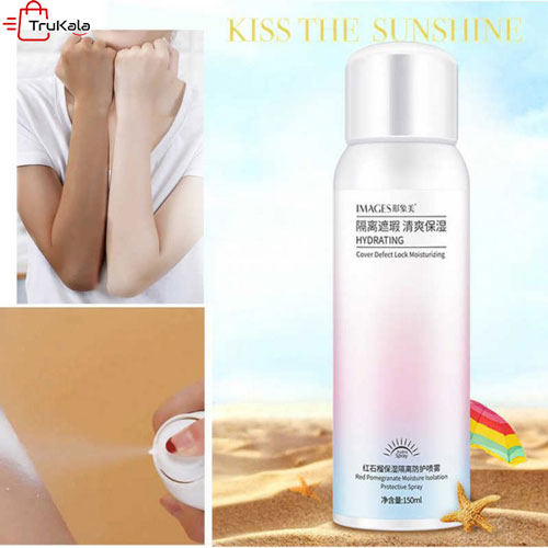 خرید اسپری ضدآفتاب و سفیدکننده انار ایمجز