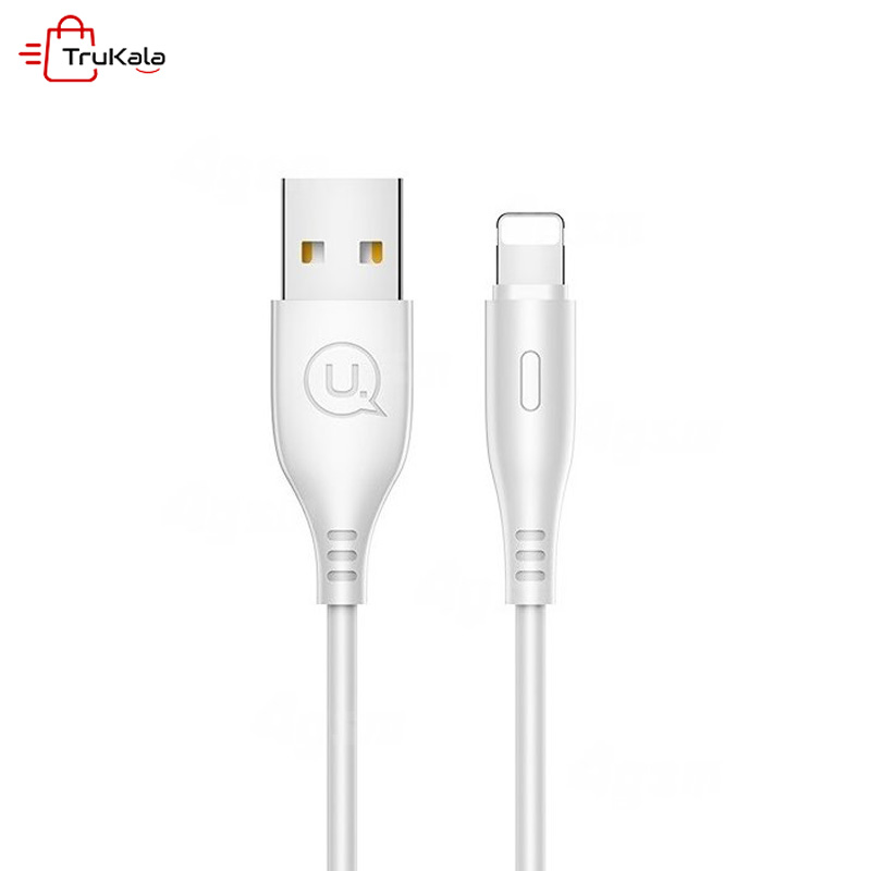 USAMS-Charger-Cable-Lightning-U18-1 کابل شارژر آیفون یوسمز مدل U18