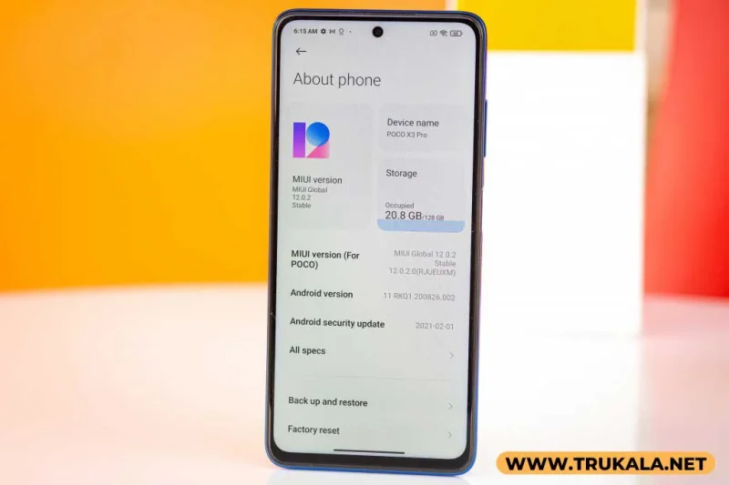 شیائومی پوکو X3 pro دو سیم کارت ظرفیت 128 گیگابایت
