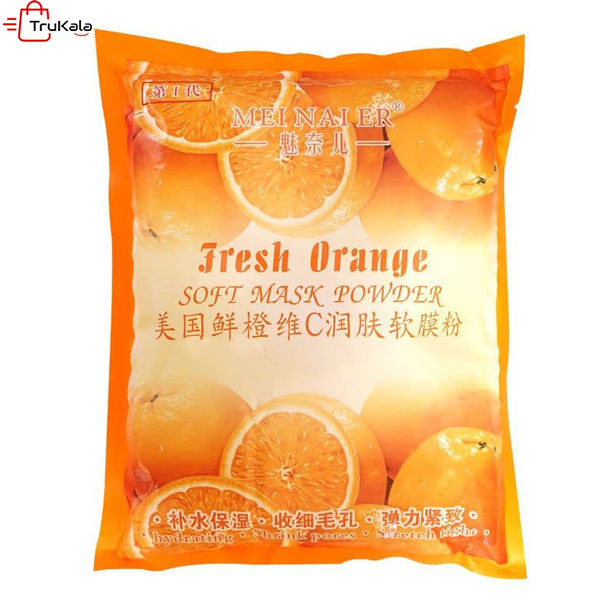 fresh-orange-soft-mask-powder ماسک ویتامین سی مینایر