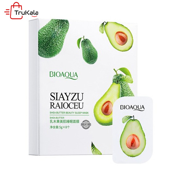 BIOAQUA-AVOCADO-SLEEP-MASK پودینگ ماسک آووکادو بیواکوا