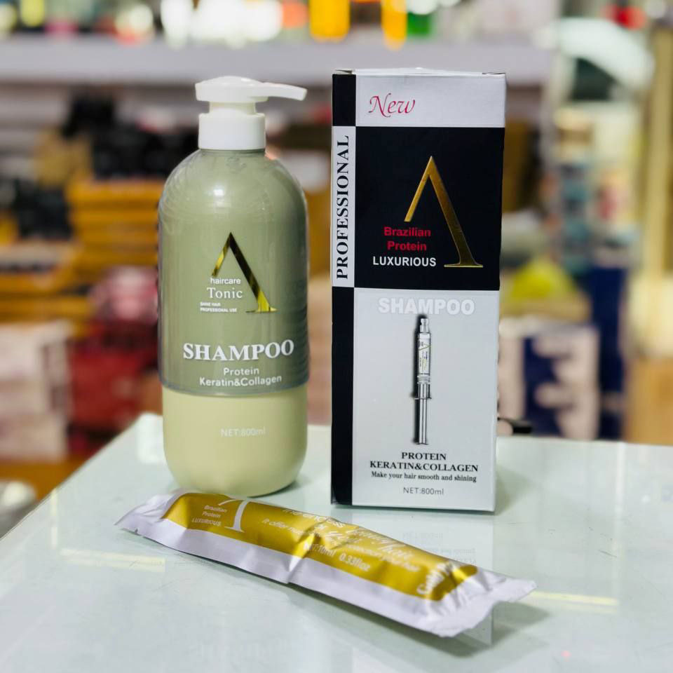 شامپو کراتینه وی گلد