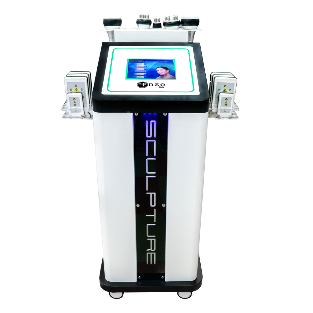 CAVITATION-VACUUM-LASTER-MULTIPOLE-RF-LASER-Enzo-Italy-11 کویتیشن لاغری اراف دارای 8 کیم 6 هندپیس انزوایتالیا