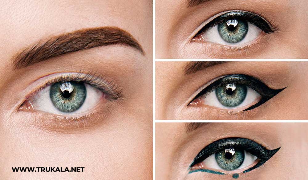 نحوه کشیدن خط چشم - تروکالا