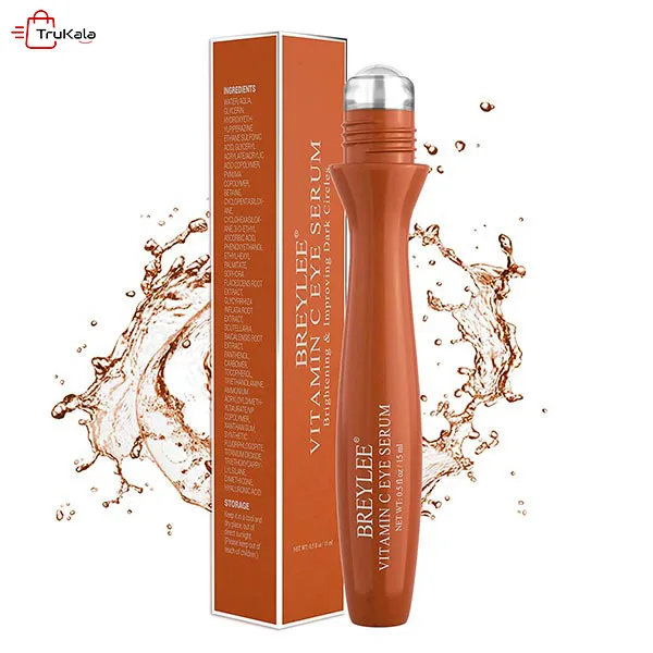 Vitamin C BREYLEE roller eye serum 6 سرم غلطکی روشن کننده دورچشم بریلی