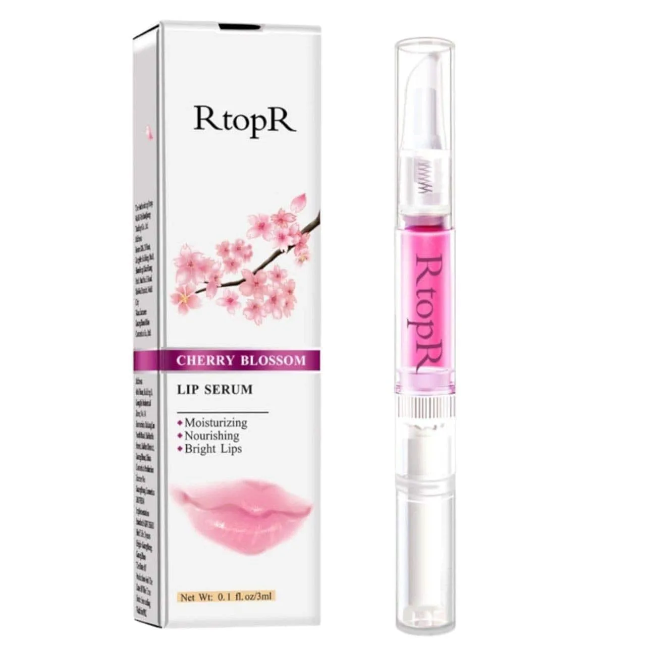 cheery blossom lip serum rtopr4 سرم لب شکوفه گیلاس رتوپر