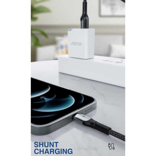 کابل شارژر آسپور آیفون مدل AC-09