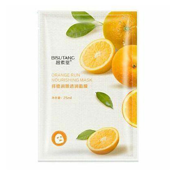 Bisutang-Orange-Run-Nourishing-Mask ماسک ورقه ای پرتقال بیسوتانگ
