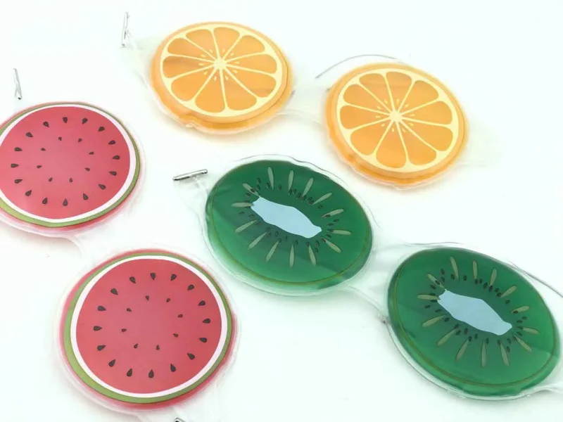 کمپرس ماسک یخی چشم میوه ای