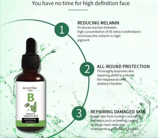 سرم تنظیم کننده ویتامین ب مویام