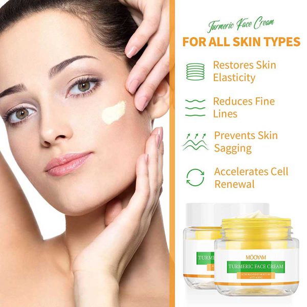 کرم صورت زردچوبه مویام MOOYAM