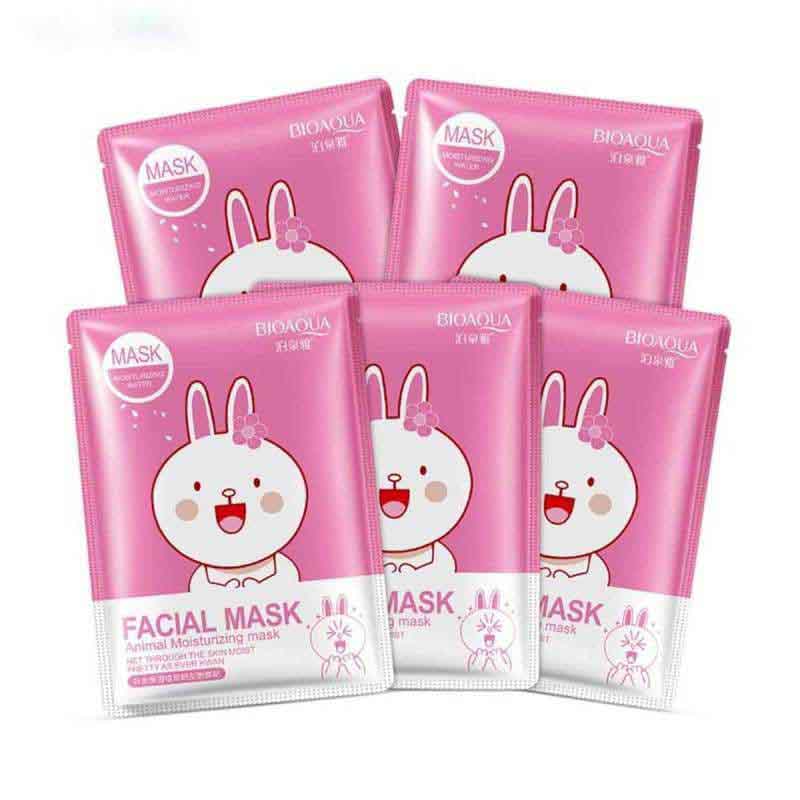 Misha Rabbit Bioaqua Facial Mask Cherry Extract 11 ماسک ورقه ای میشا بیواکوا