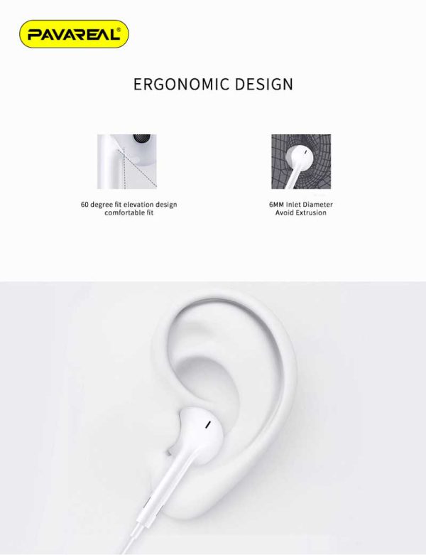 هندزفری پاواریل مدل PA-E10