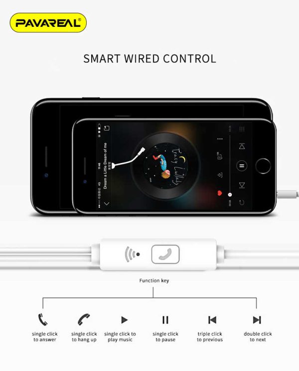 هندزفری پاواریل مدل PA-E10