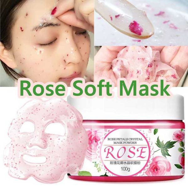 ماسک هیدروژلی کریستالی گل رز