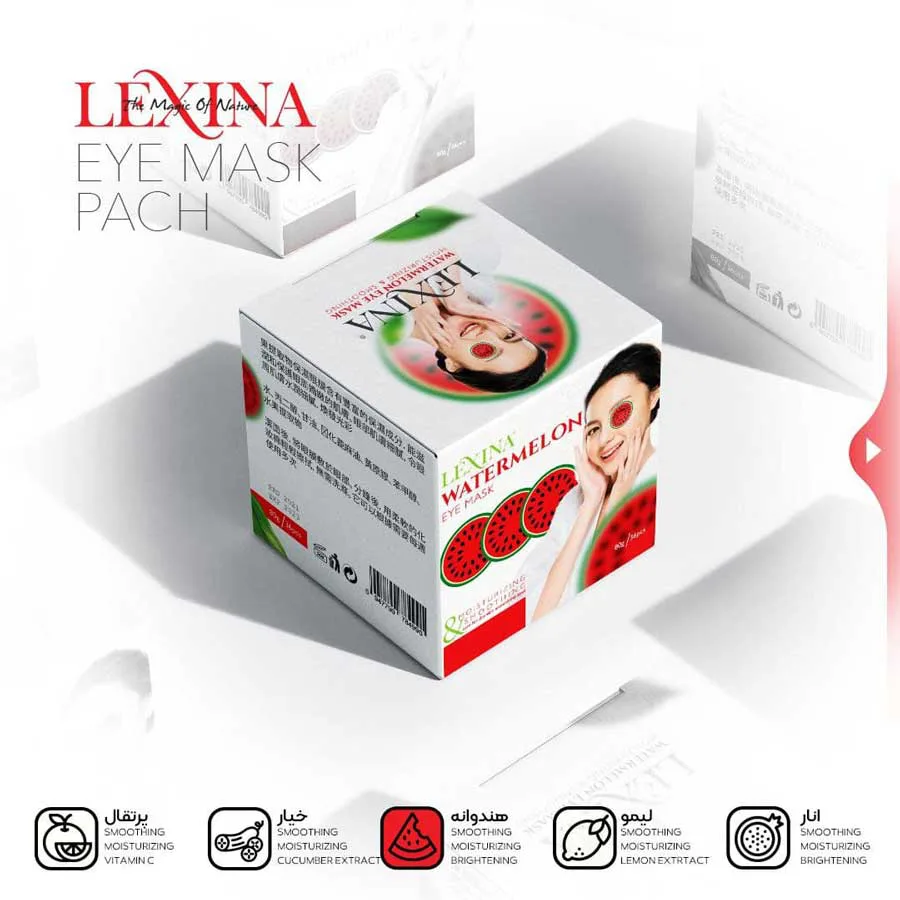 Lexina-Watermelon-Eye-Mask پچ دورچشم هندوانه لکسینا