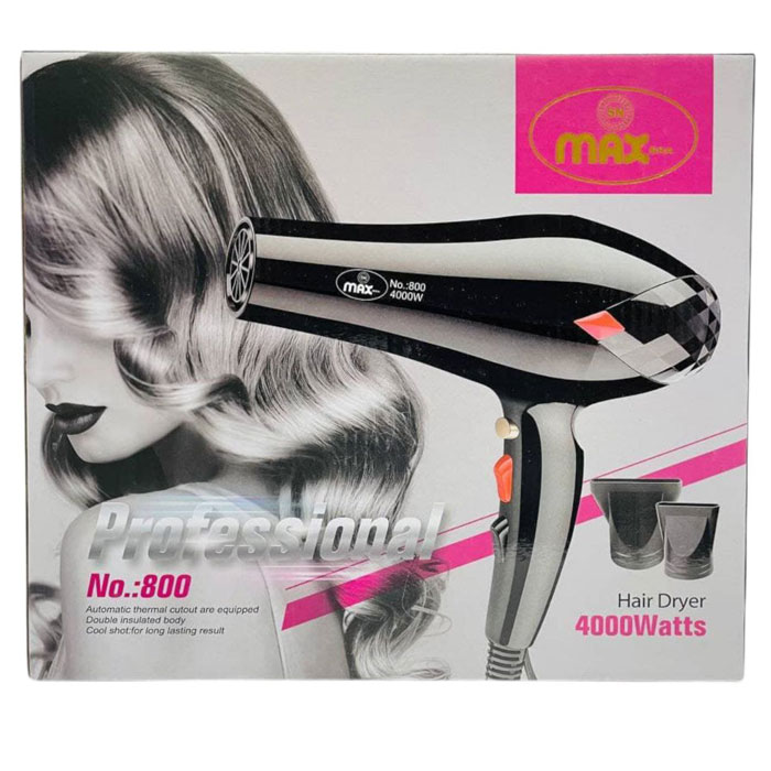 Max-hair-dryer-model-800-k سشوار مکس ۸۰۰