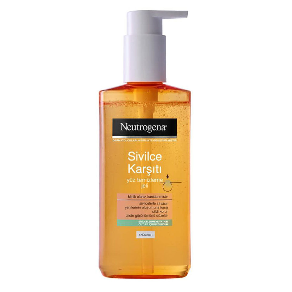 ژل پاک کننده ضداکنه نوتروژینا