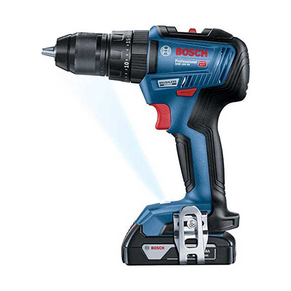 دریل شارژی چکشی بوش مدل GSB 18V-50