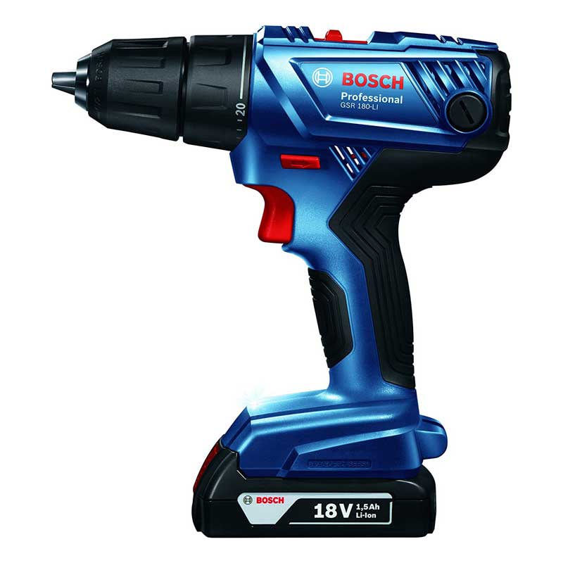 Bosch-GSR-180-LI-18V-Cordless-Battery-Powered-Screwdriver-1 دریل پیچ گوشتی شارژی بوش مدل GSR 180-LI