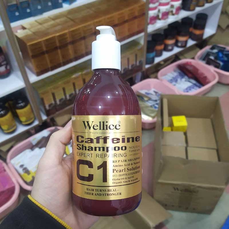 شامپو کافئین ویلایس