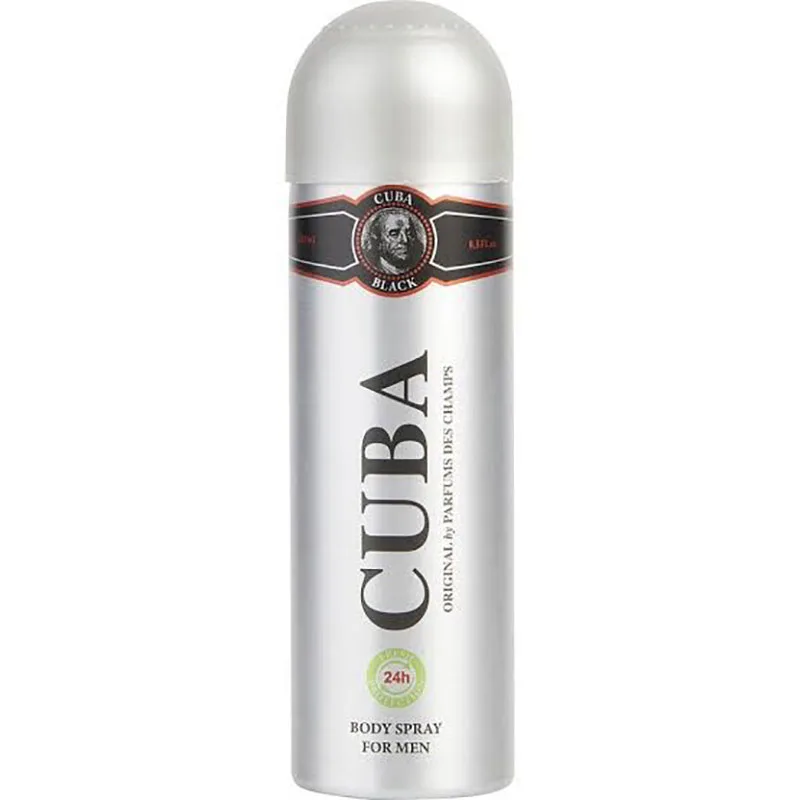 Cuba-Black-Bpdy-Spray-for-Men اسپری بدن مردانه بلک کوبا