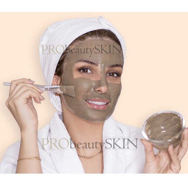 ماسک خاک رس قهوه‌ای پروبیوتی