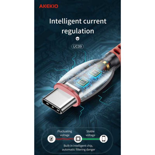 کابل شارژر آککیو میکرو مدل UC09