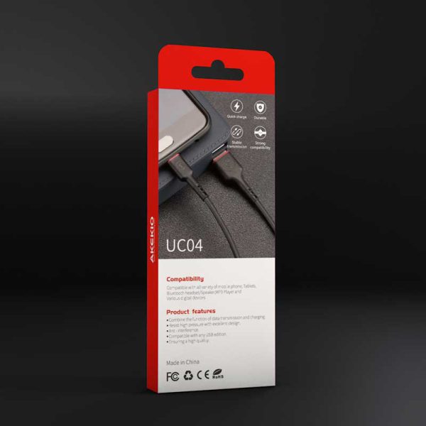 کابل شارژر آککیو میکرو مدل UC04