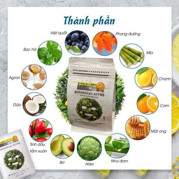 ماسک پودری آنزیمی بوتانیکال 