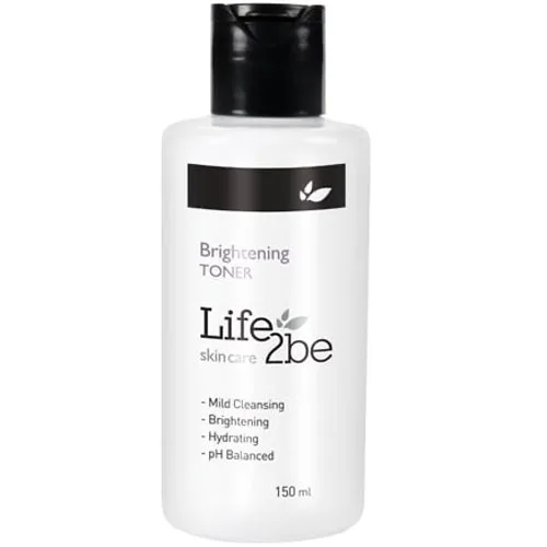 Brightening-Toner-Life-2be-150-ml تونر روشن کننده پوست چرب لایف توبی