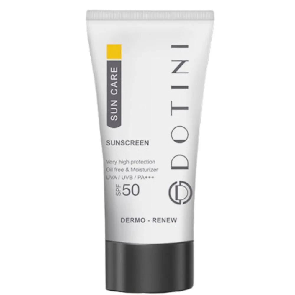 Dotini-Oil-Free-Tinted-Sunscreen-SPF50-44 کرم ضدآفتاب فاقد چربی دوتینی