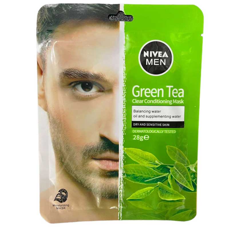 ماسک ورقه ای آبرسان چای سبز نیوا