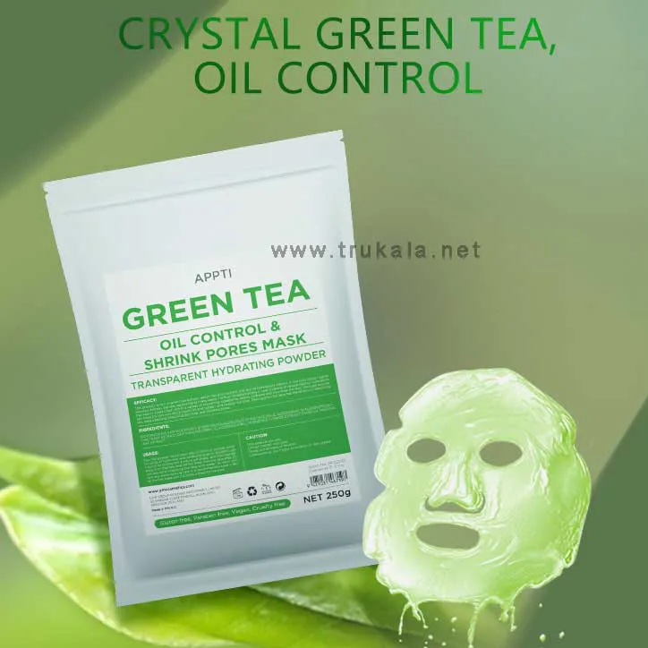 Hydrogel-mask-of-green-tea-250-g-Appti-999 ماسک هیدروژلی چای سبز اپتی