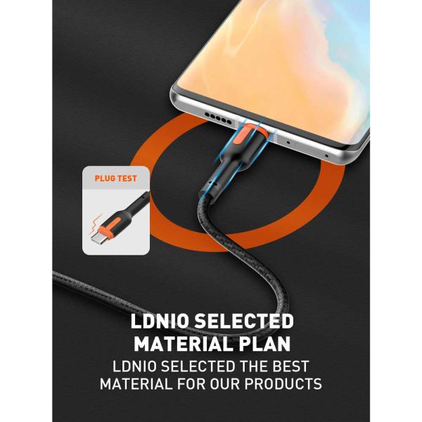 کابل شارژر تایپ سی الدینیو مدل LS531