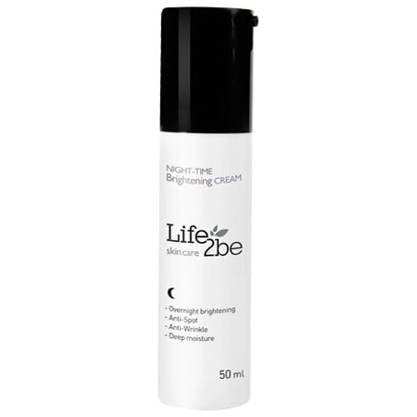 Life-lightening-cream-life-2be-1 کرم روشن کننده شب لایف توبی