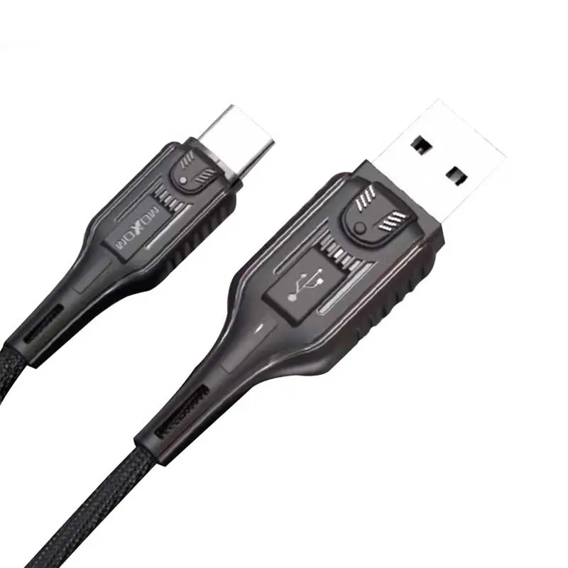 MOXOM-MX-CB41-FAST-DATA-CHARGING-CABLE-2.4A-1 کابل شارژر موکسوم میکرو مدل MX-CB41