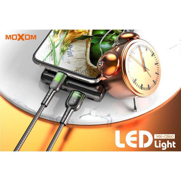 کابل شارژر موکسوم تایپ سی مدل MX-CB60