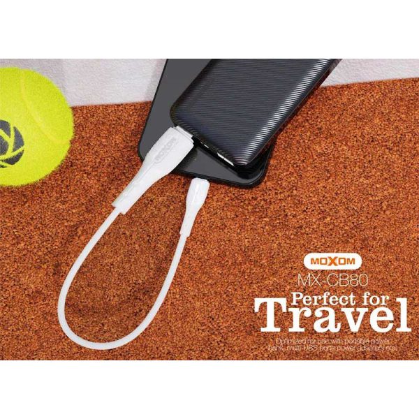 کابل شارژر موکسوم مدل MX-CB80